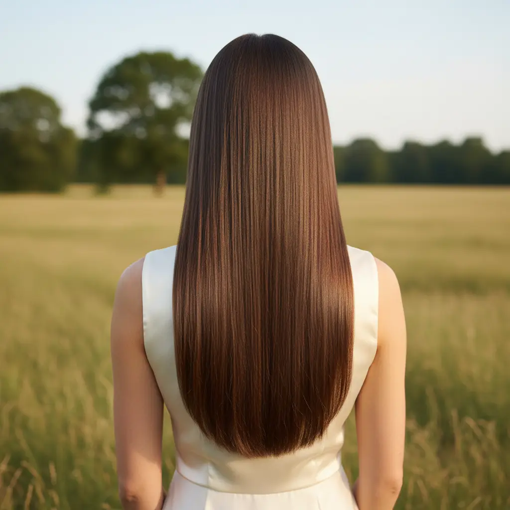 длинные волосы до талии здоровые длинные волосы