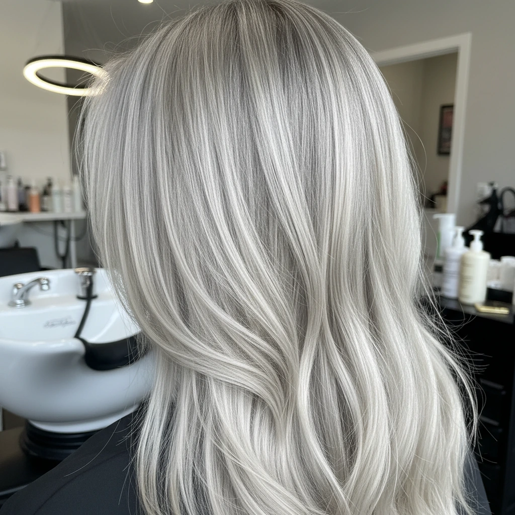 тонирование блонда