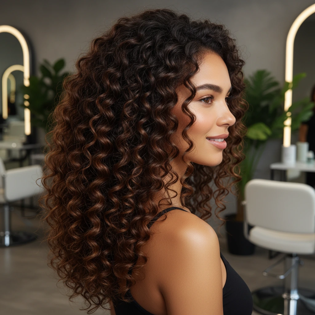 четко сформированные кудри