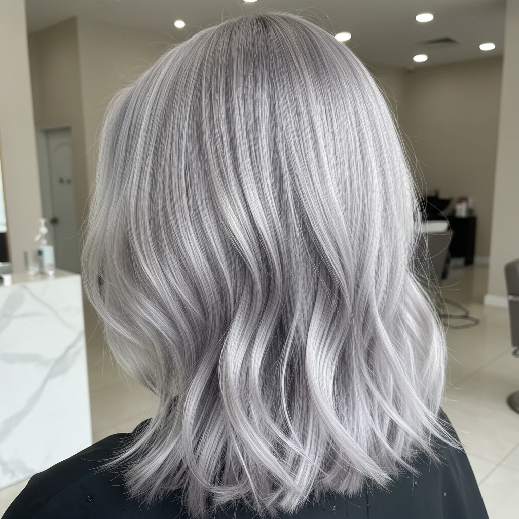 результат тонирования волос