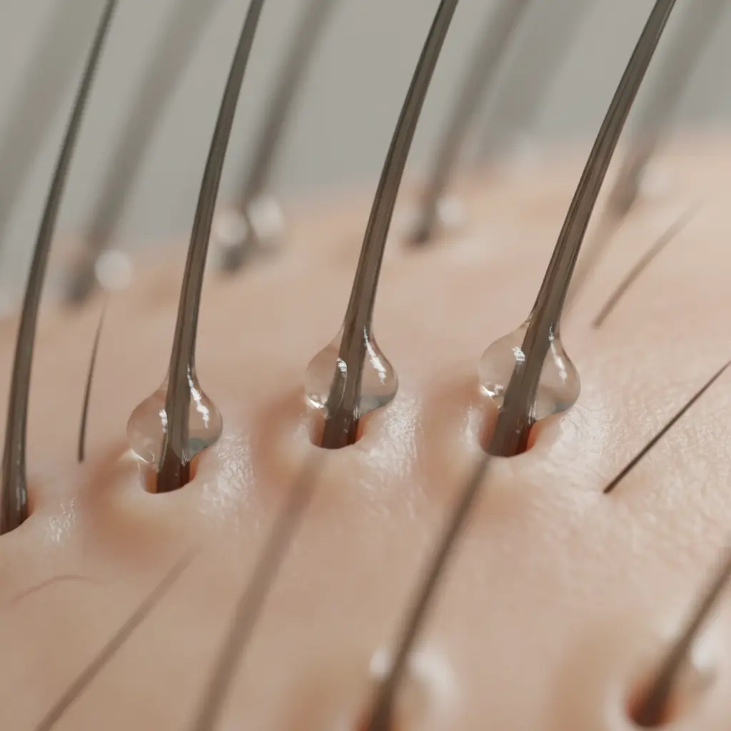 активная выработка себума на коже головы