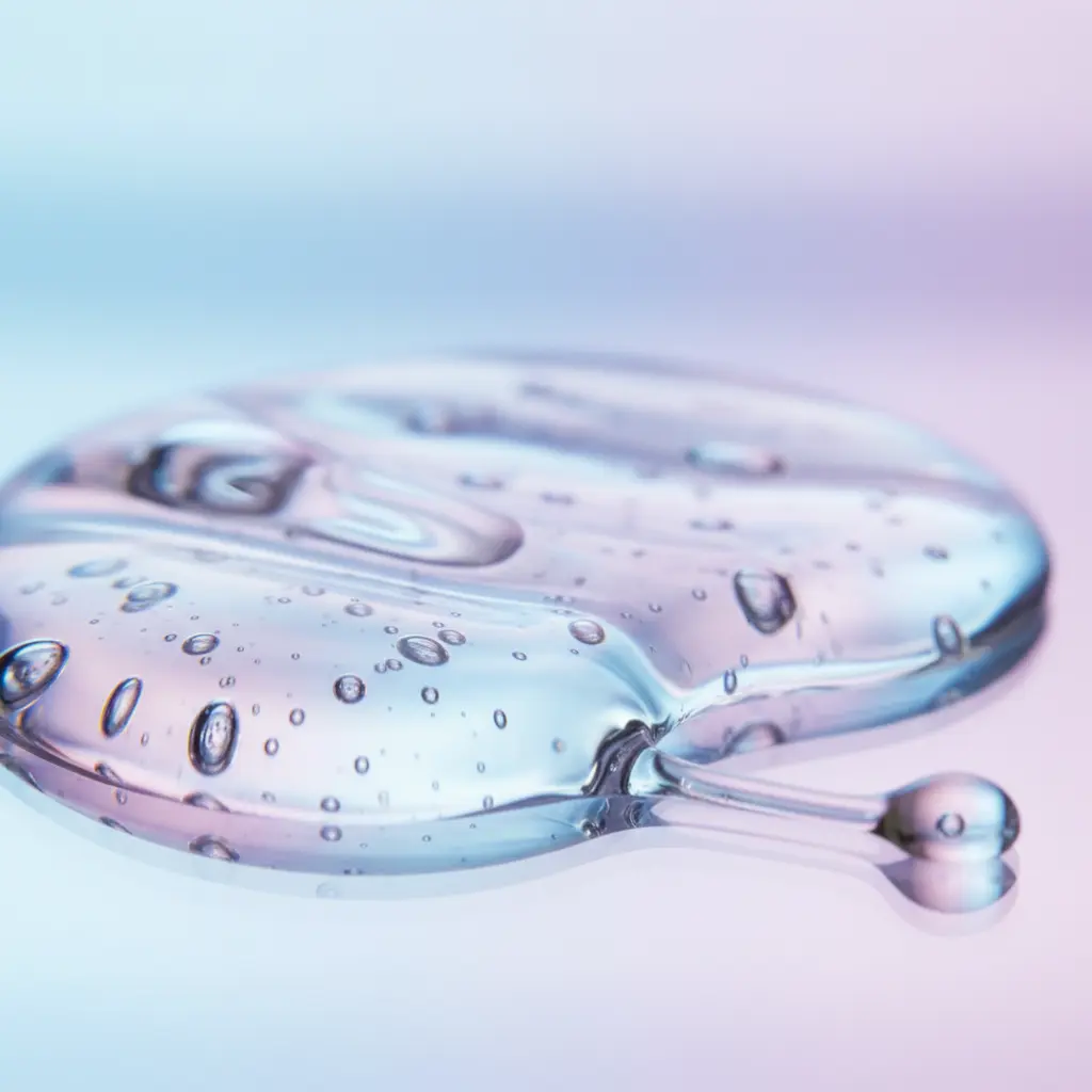 текстура средства для волос с силиконами