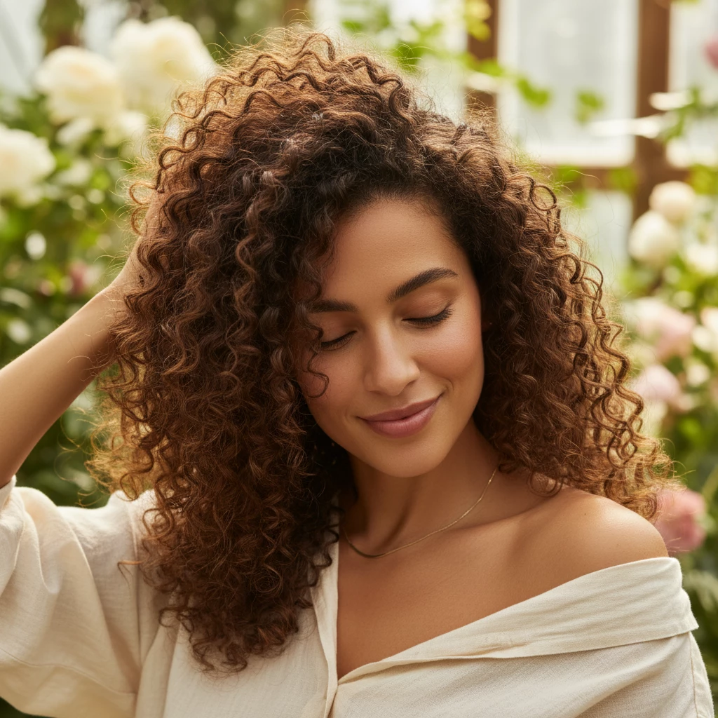 уход за кудрявыми волосами в домашних условиях