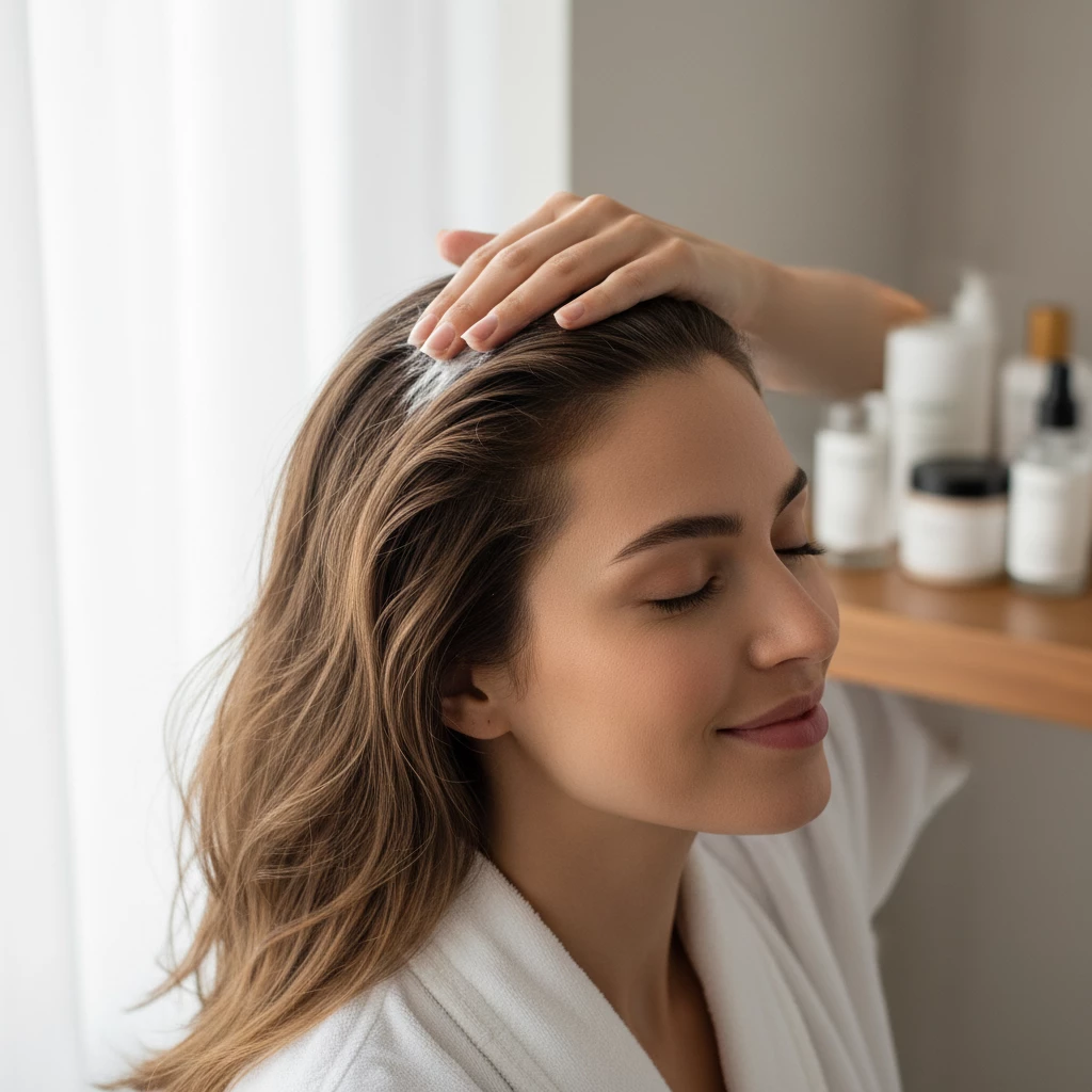 уход за кожей головы для здоровья волос