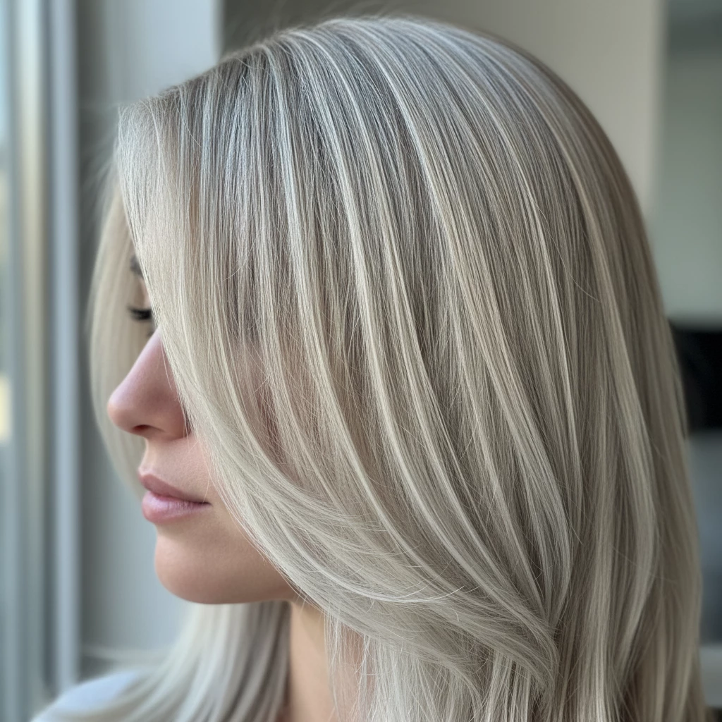 блонд после окрашивания здоровые волосы