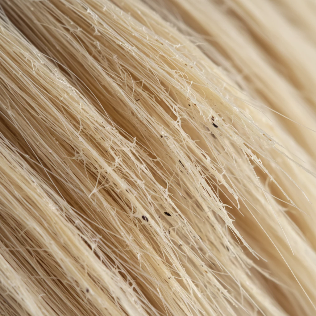 пористые осветленные волосы крупным планом структура блонда