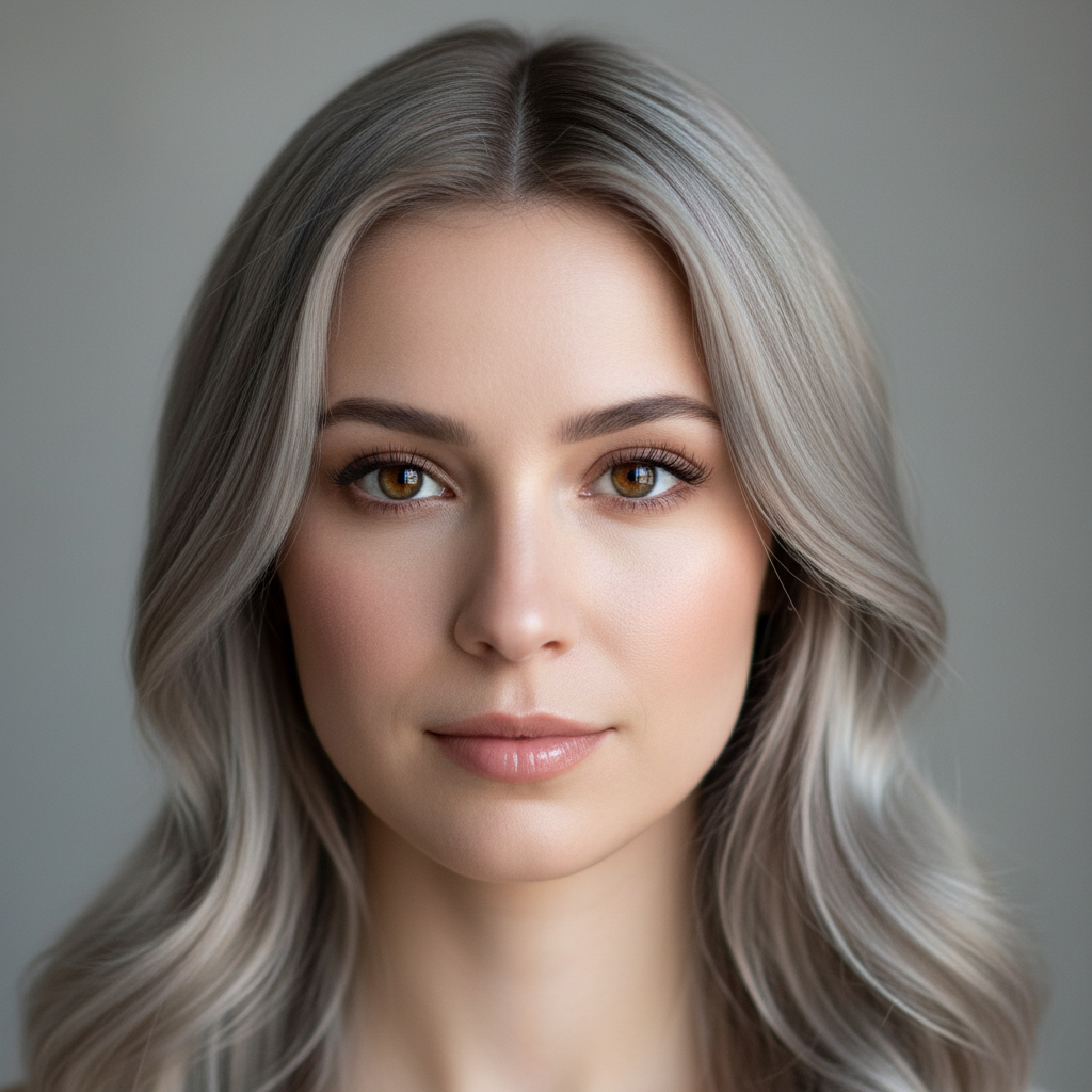 Идеальные холодные цвета волос под карие глаза и светлую кожу