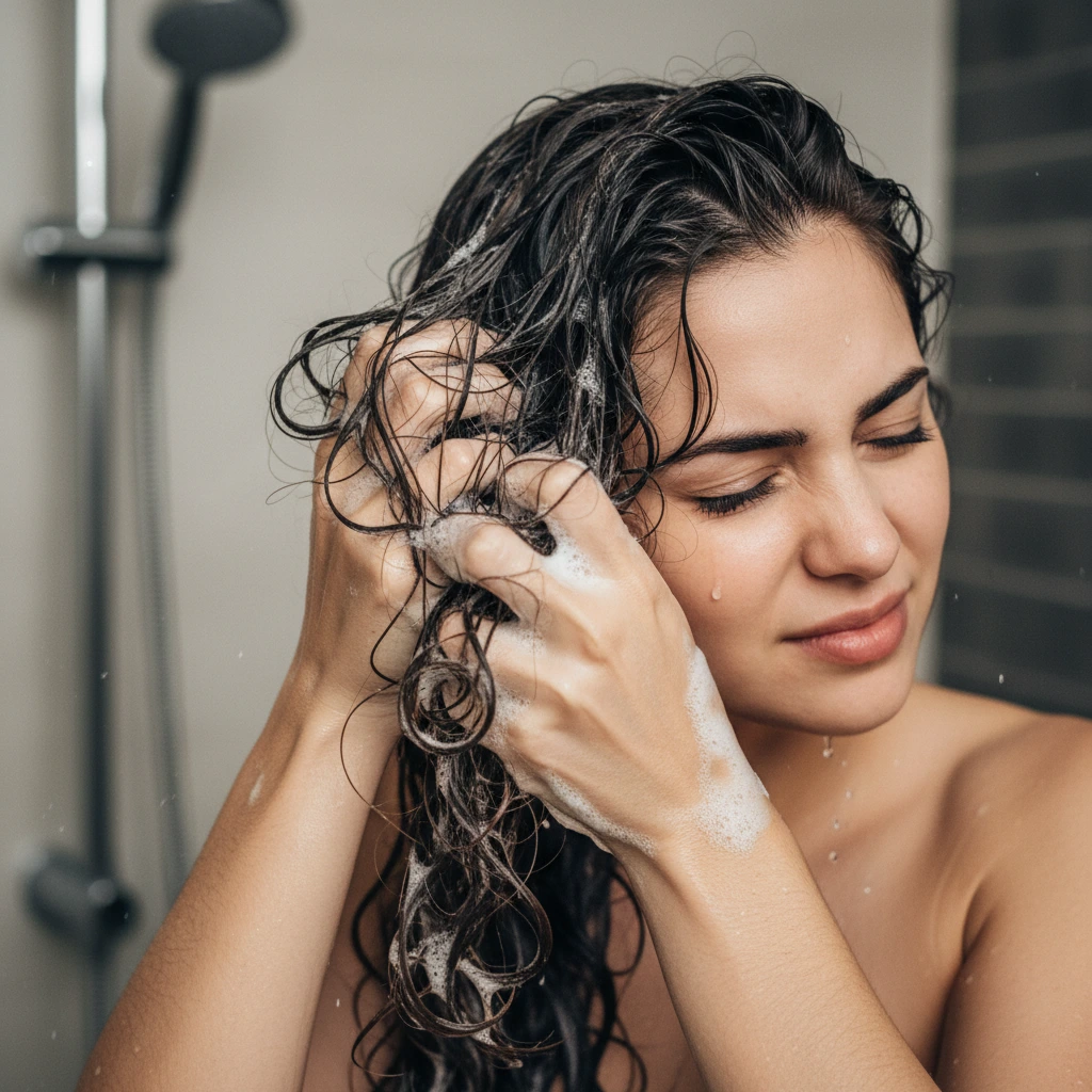 ошибки при мытье волос