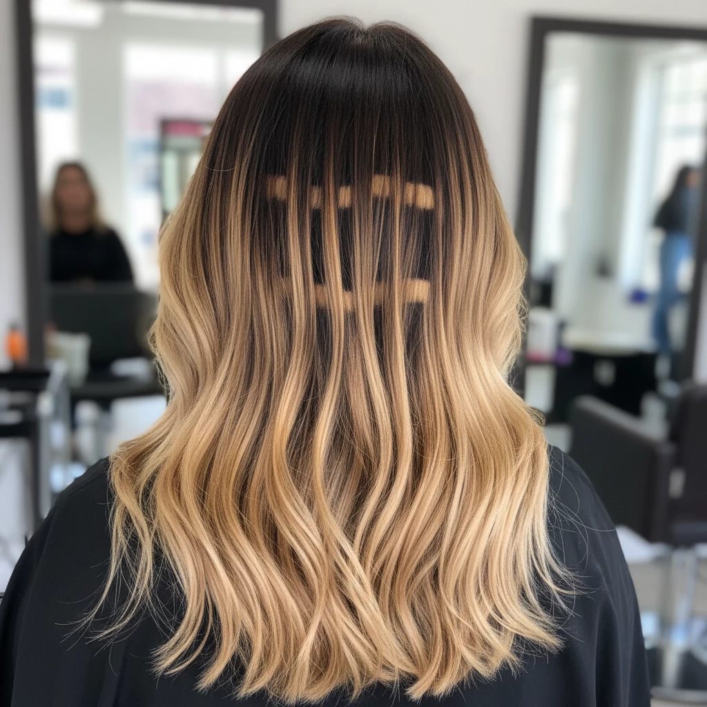 плохой переход цвета при окрашивании волос