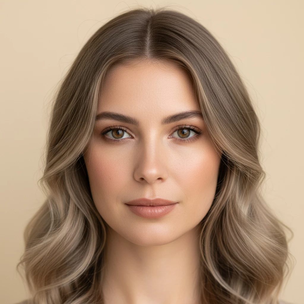 безопасный цвет волос для карих глаз и светлой кожи