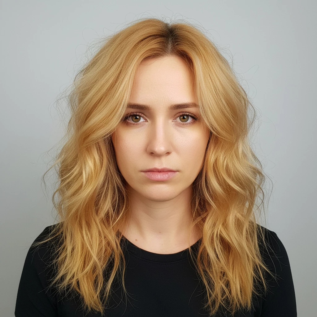 неудачный цвет волос для карих глаз и светлой кожи