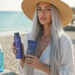 Тонирование волос после осветления с холодным оттенком без желтизны