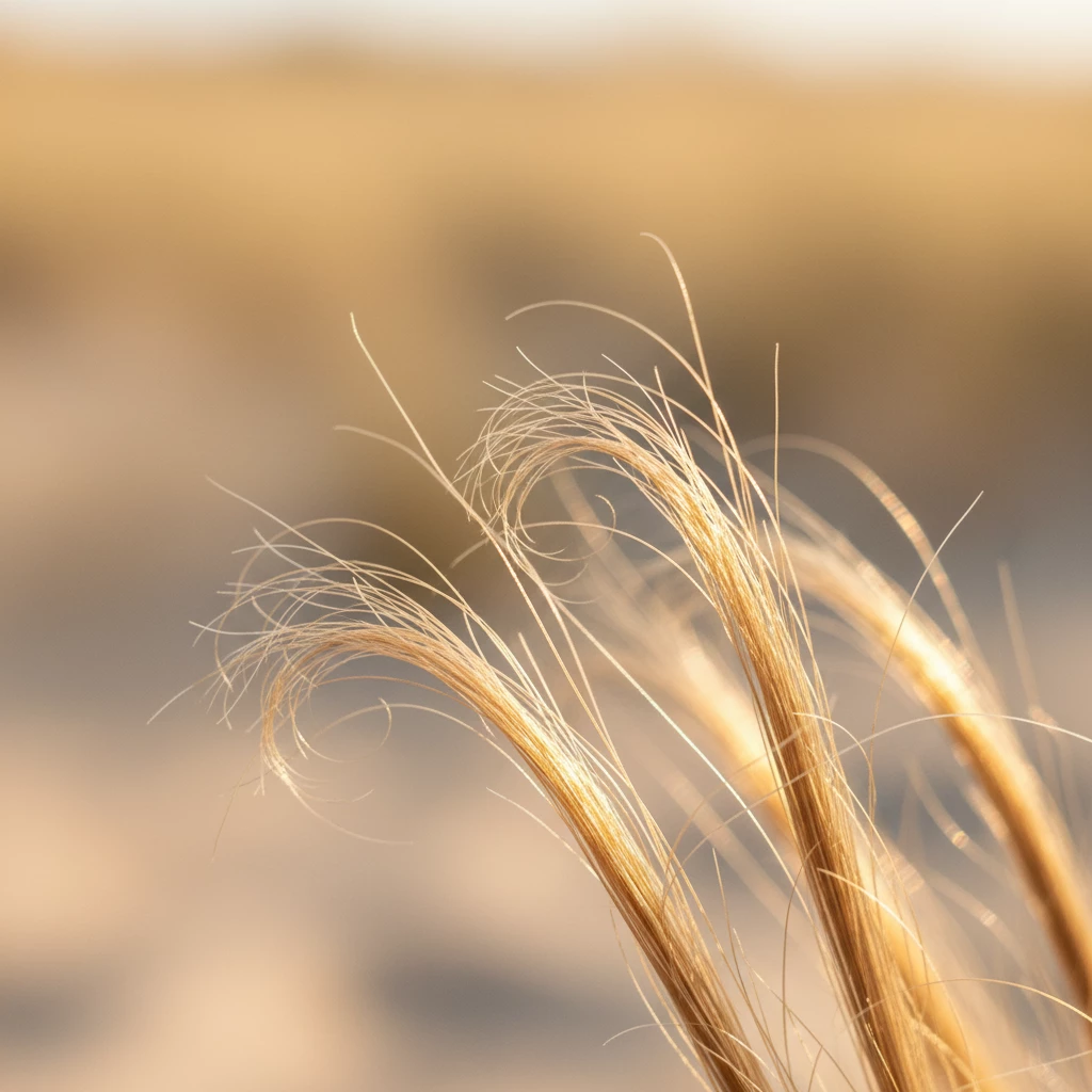 истончённые ломкие кончики волос крупным планом