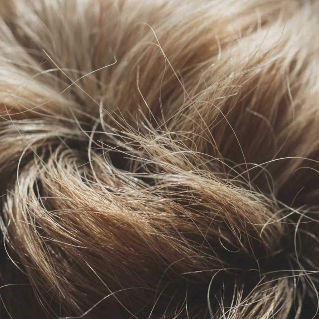 сухие секущиеся кончики волос