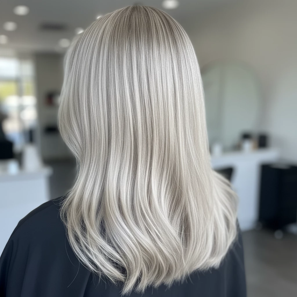 эффект фиолетового шампуня на блонде легкая нейтрализация