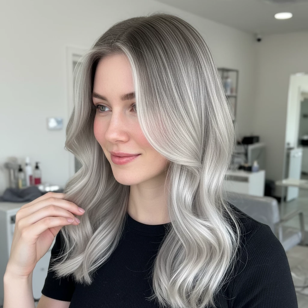 пепельный блонд для холодного тона кожи