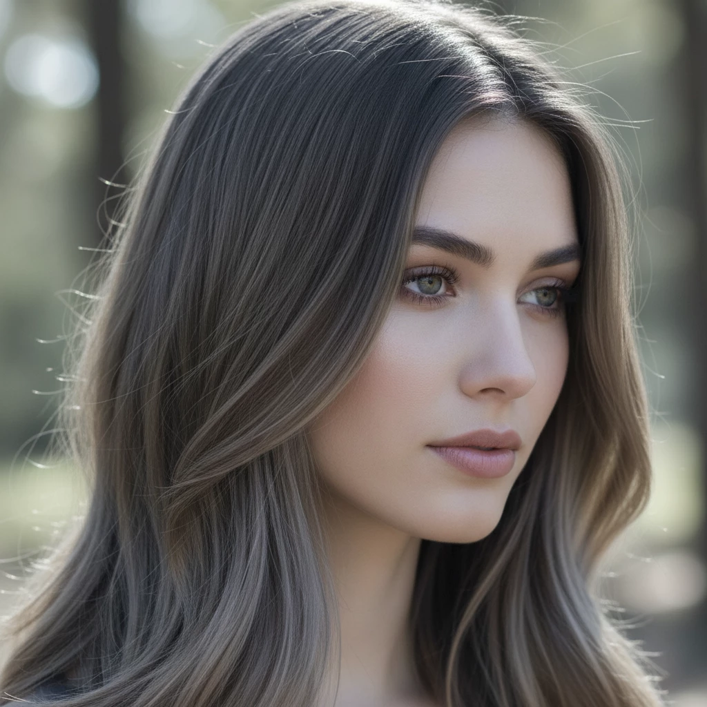 холодный шатен для холодного подтона кожи