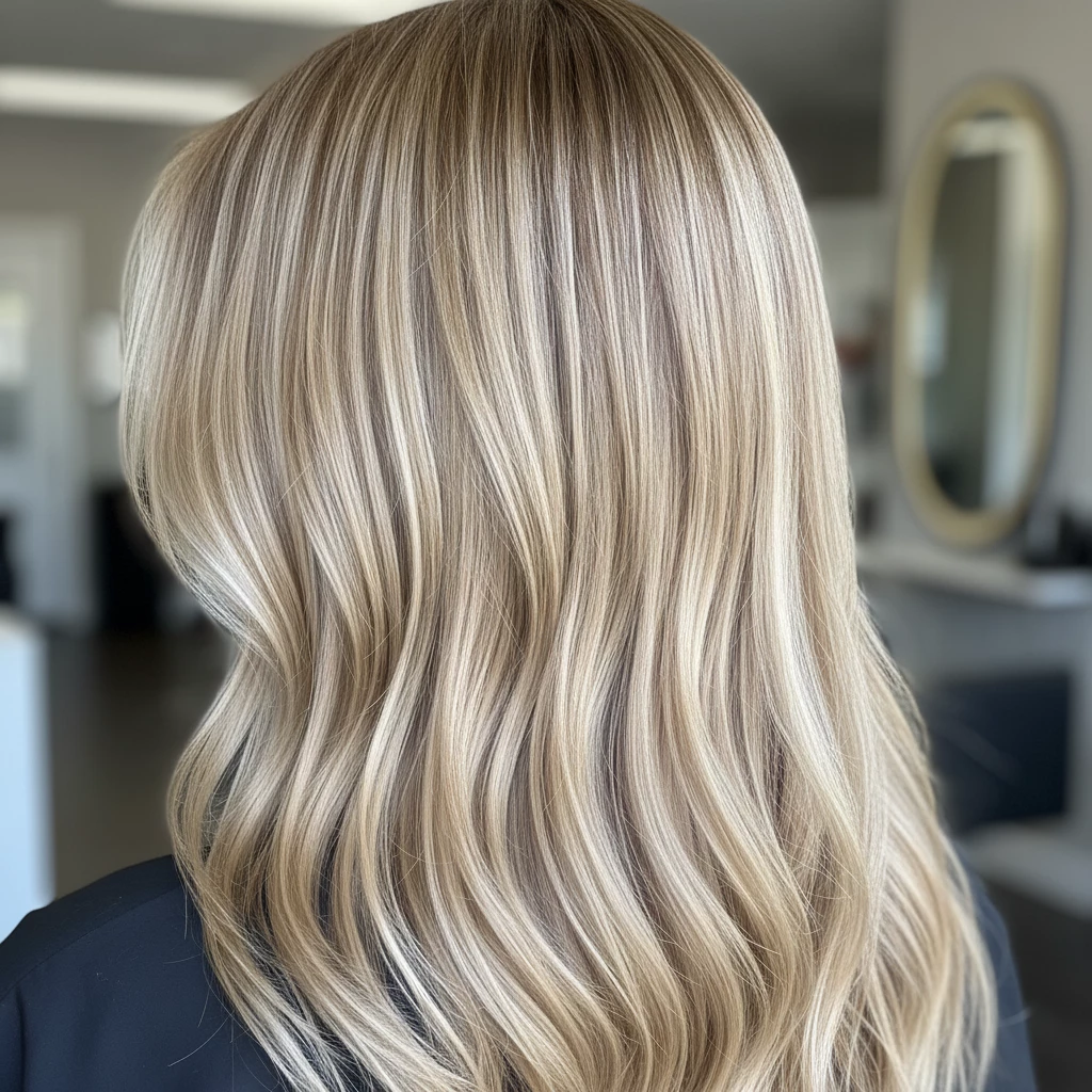 сбалансированный блонд выглядит естественно и дорого