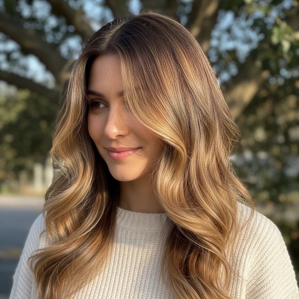 балаяж с осветлением у лица омолаживает