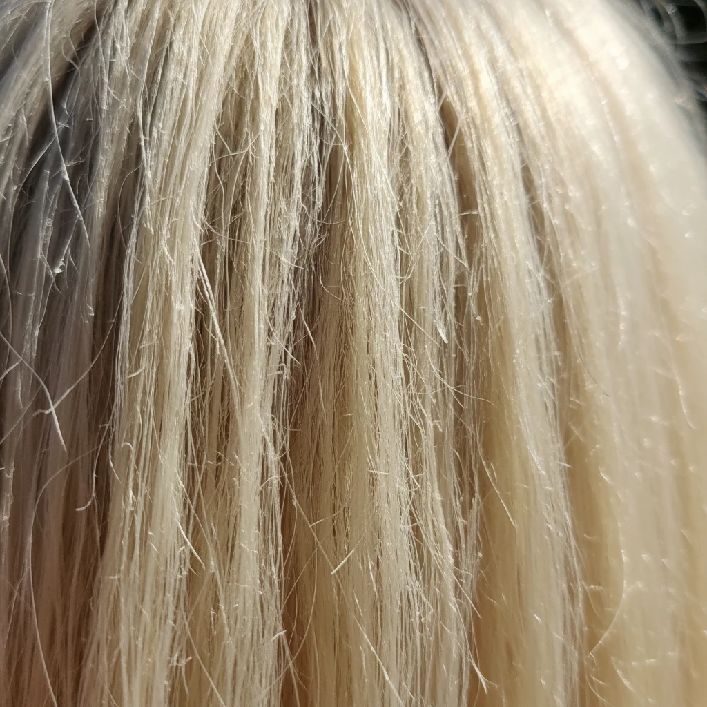 поврежденная структура волос после осветления сухость пористость волос