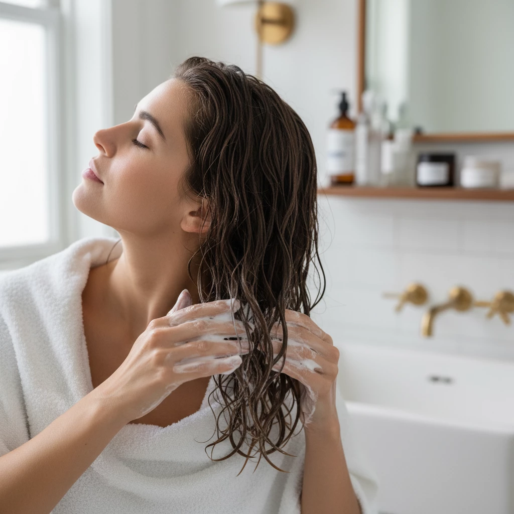 правильный уход за волосами с кондиционером