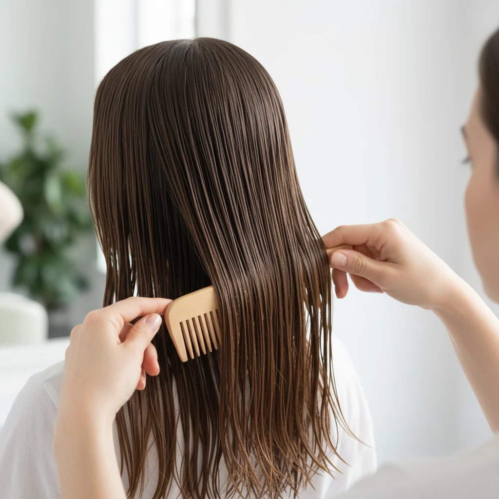как правильно расчесывать волосы после мытья без повреждений