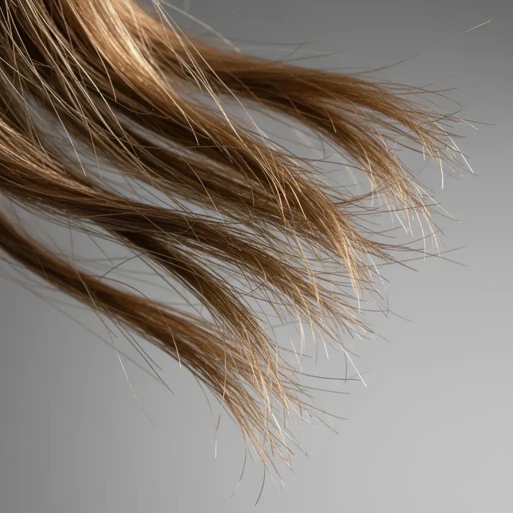 сухие длинные волосы поврежденные из-за неправильного ухода