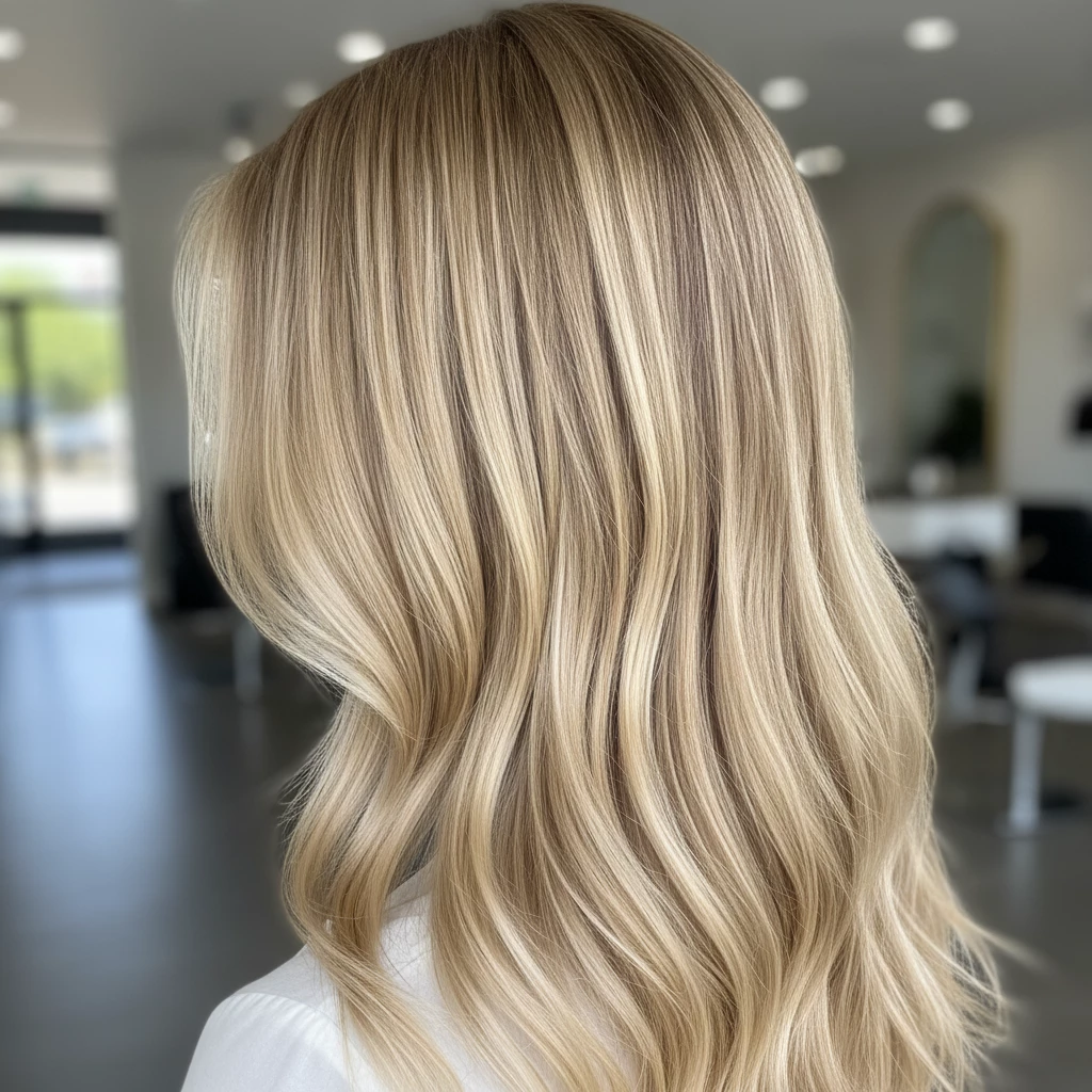 блонд с глубиной цвета и натуральным блеском без желтизны