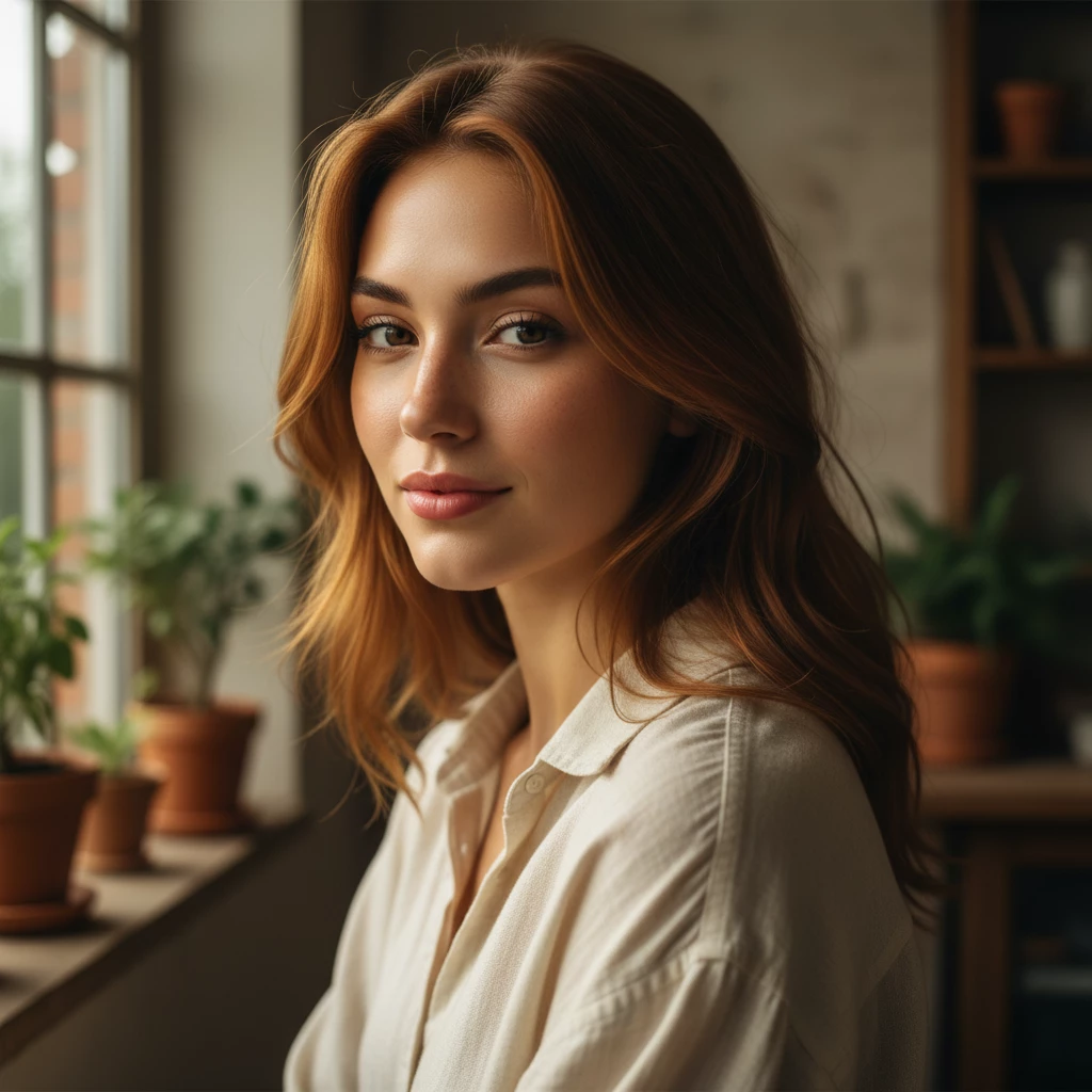 правильный цвет волос делает кожу сияющей и свежей