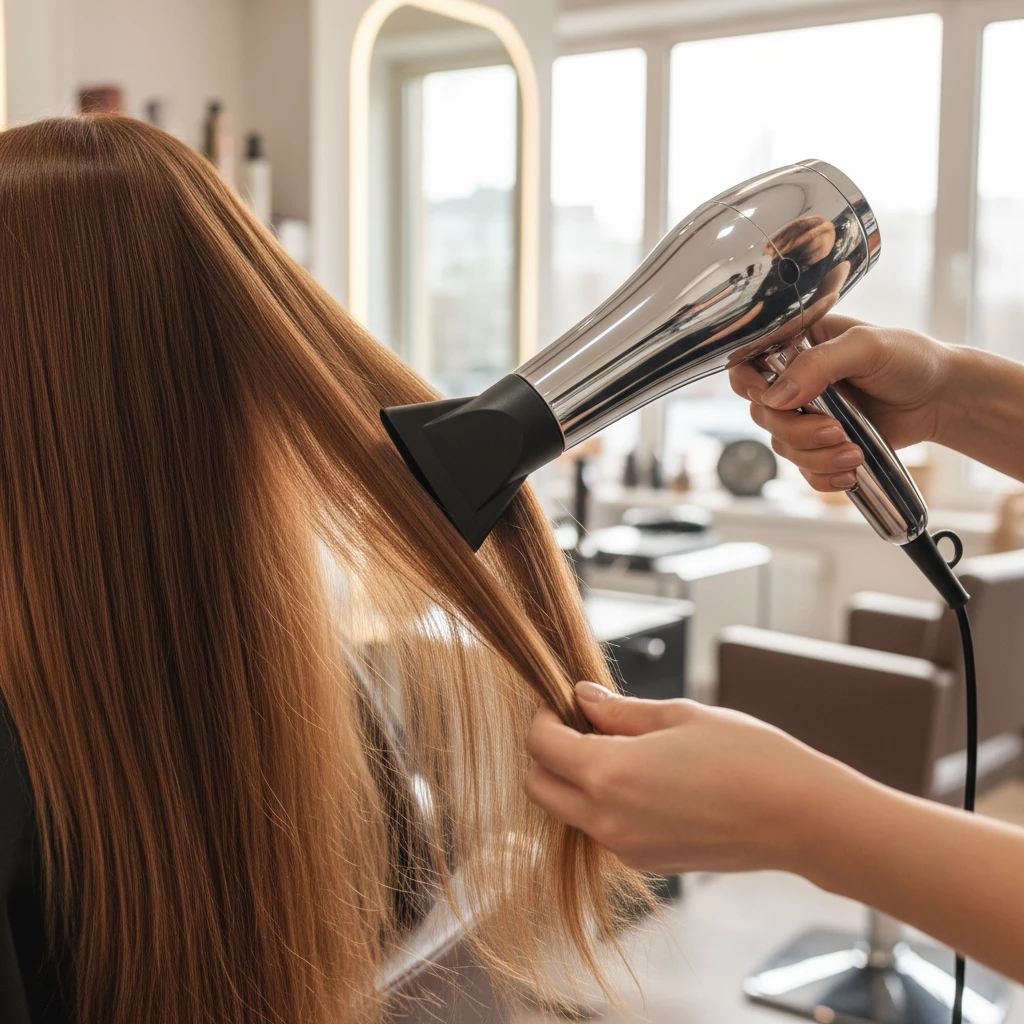 насадка концентратор на фене для правильной сушки волос