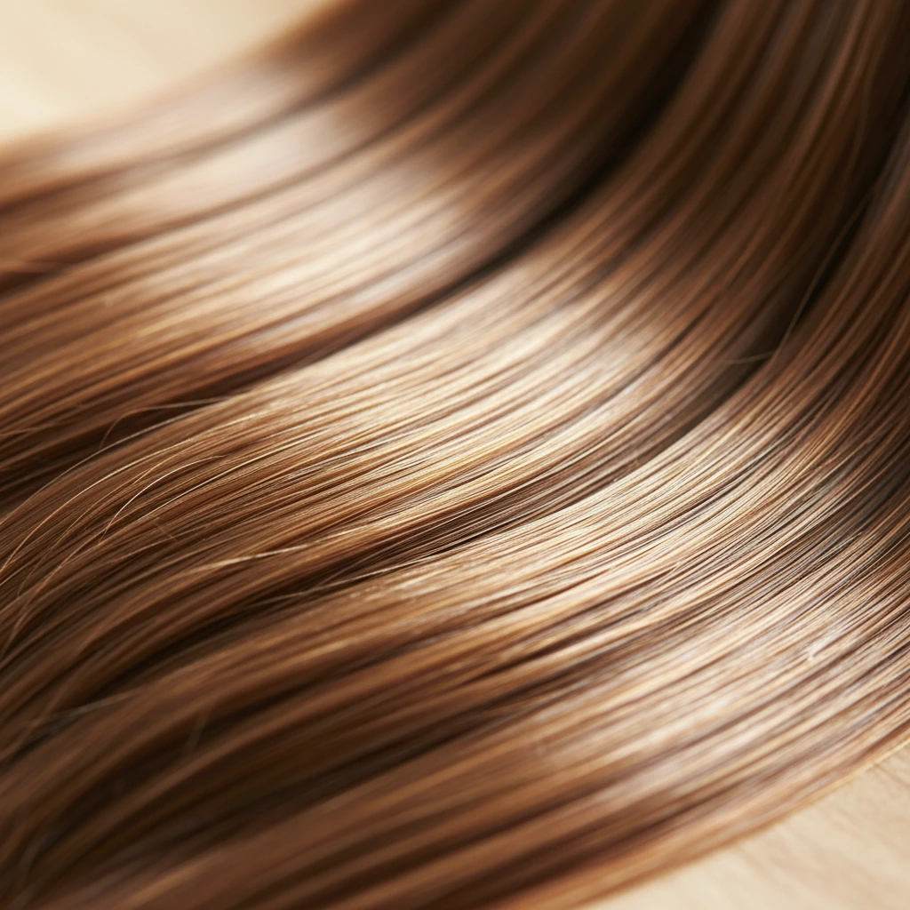 блестящие здоровые волосы крупный план текстура волос