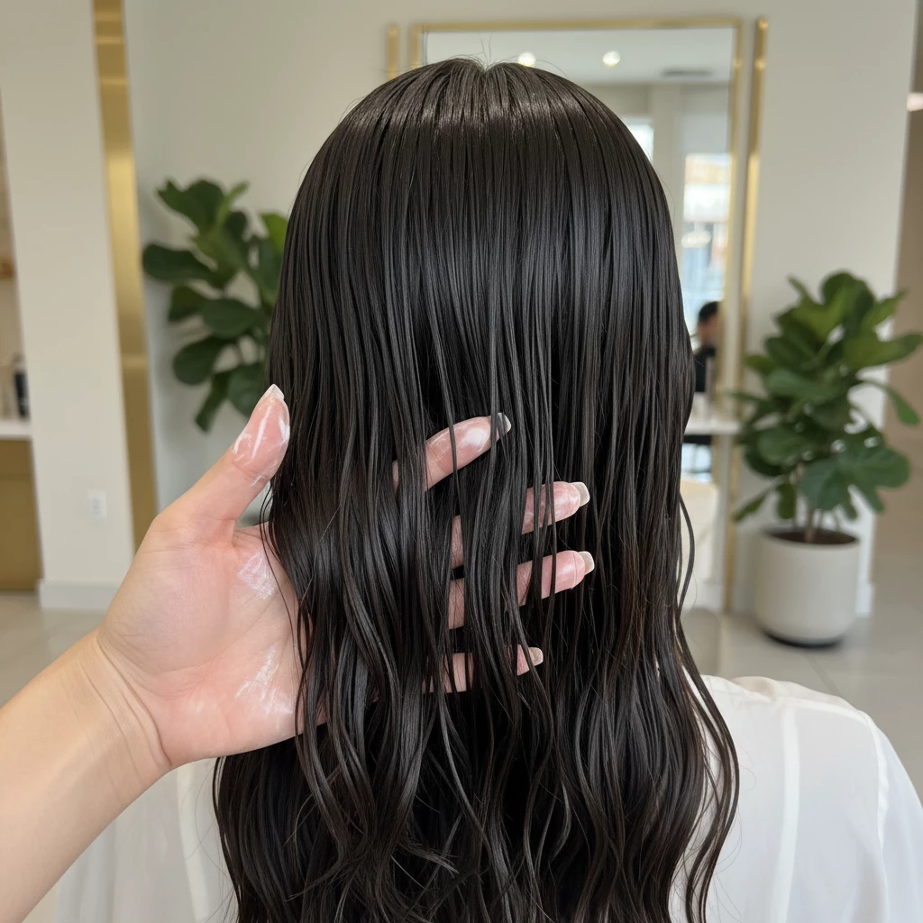 несмываемый уход для легкого расчесывания волос после мытья