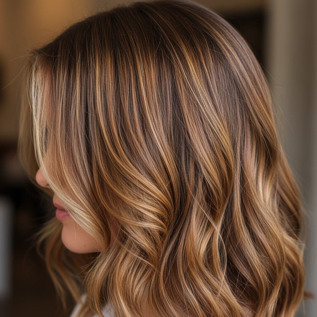 однотонный цвет волос без глубины