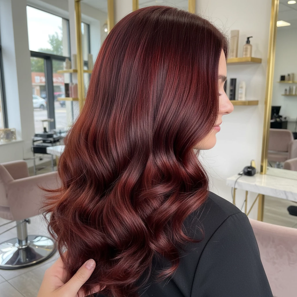 дорогой натуральный цвет волос с глубиной оттенка