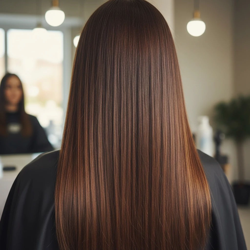 теплый шоколадный цвет волос для теплой кожи