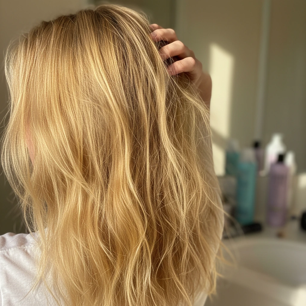 желтизна в блонде после неправильного ухода