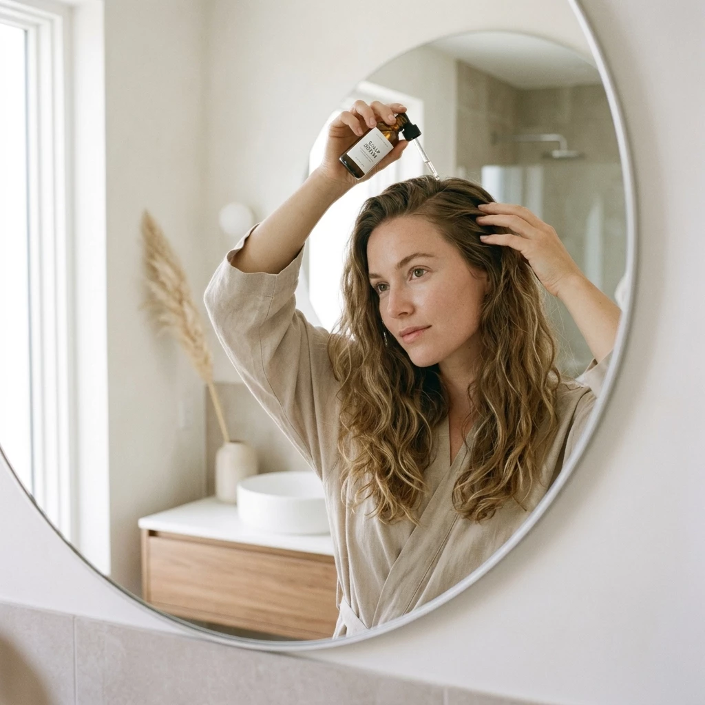 успокаивающий уход за кожей головы летом