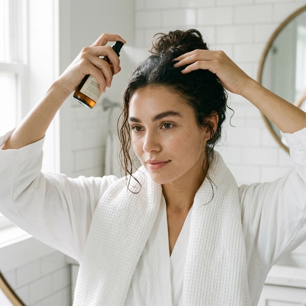 лёгкий уход за кожей головы после жары